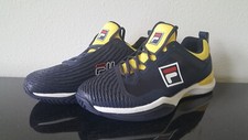 Fila Men s Speedserve Energized Tennis Shoes Navy/Yellow