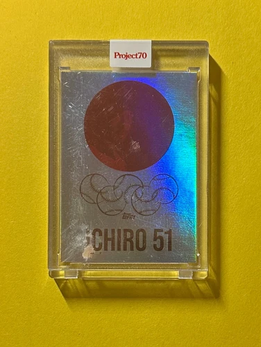 2021 TOPPS PROJECT 70 ICHIRO BY SOLEFLY CARD /70 #354 MARINERS