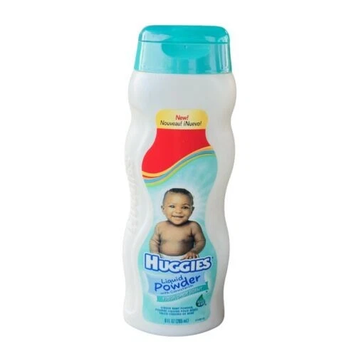 Huggies Liquid Powder Lotion with Cornstarch Fresh Baby Scent 9 oz Rare HTF