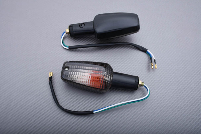 Clignotants fumés pour remplacer des feux cassés de Honda CB400SF - 3