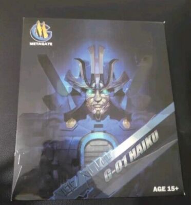 MetaGate G01 Haiku Drift Three Warriors Transforms Figure Toy New