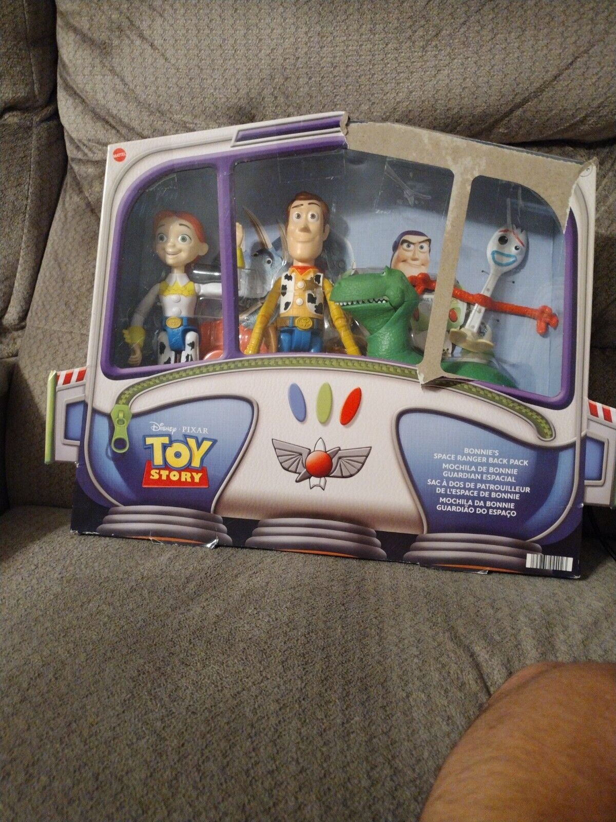 Disney•Pixar Toy Story 4 Figures In Bonnie's Space Ranger Back pack