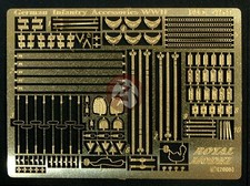 Royal Model 1/35 German Infantry Soldier Figure Accessories WWII [PE Detail] 459