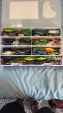 Lot of Frog Lures, 85 frogs, Spro, Frog Factory Boom Boom, Googan Squad,