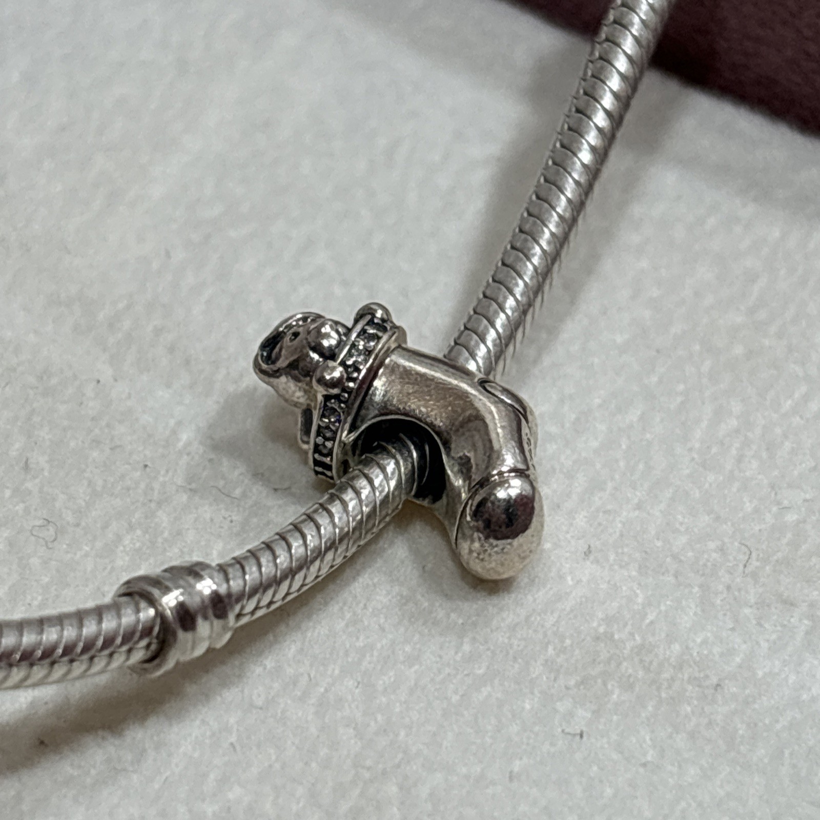 Authentic Christmas Stocking Sterling Silver Char… - image 5