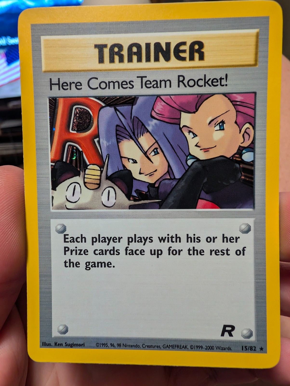 Here Comes Team Rocket! 15/82 Team Rocket Holo