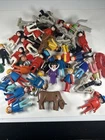 Large Lot Of Vintage Playmobil Figures, Accessories & Other Toy Items