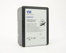 bebob V98MICRO 14.4V, 98Wh, 6.8Ah V-Mount Li-Ion Battery with 5-Step LED Gauge
