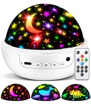 Star Projector for Kids, 93 Lighting+3 Films Star Lights for Room, Remote+Dim...