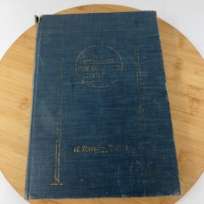 Websters New Collegiate Dictionary Hardcover Thumb Index 1956 Second Edition