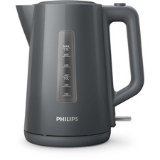 Philips Wasserkocher, 1,7 l, LED, schwarz (HD9318/10)