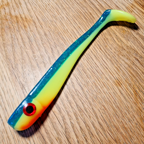 Großer Gummifisch Big Bait Hecht Waller Zander Köder Twister Jig Shad TOP #773