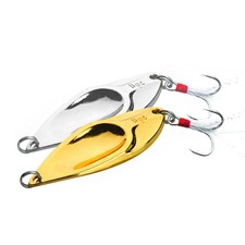 20pcs Metal Spinner Spoon Bait Sequin Noise Paillette Baits Pesca 1/8oz-2/3oz