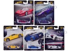 "TIMELESS ICONS" 5 PC SET CAR CULTURE SERIES N DIECAST BY HOT WHEELS FPY86-961 N
