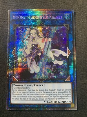 RA05-EN057 Yuki-Onna, the Absolute Zero Mayakashi Starlight Rare 1st Ed YuGiOh