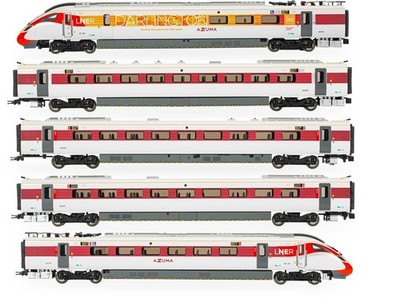Hornby R30460 LNER Azuma - Class 801/2 - 5 Car Train Pack Spur 00