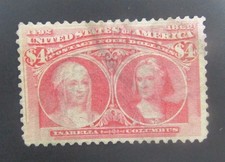 nystamps US Stamp # 244 Used $1050 G7x2128