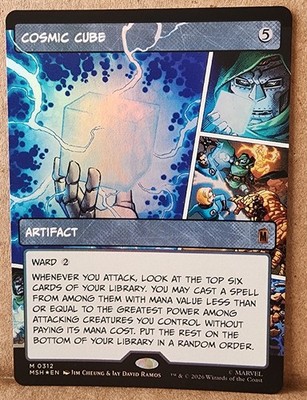 Cosmic Cube (Borderless) (0312) Marvel Super Heroes Regular