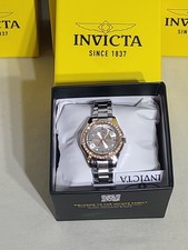 Invicta Wildflower Women's Steel Watch. NEW With Box W010