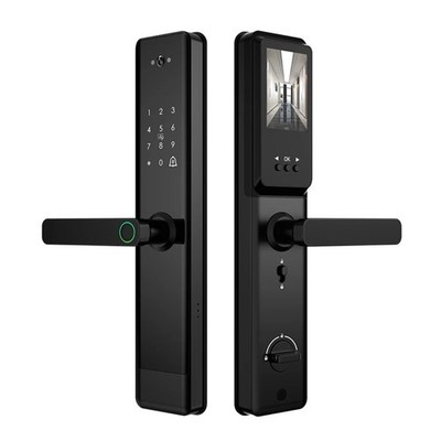 Electronic Smart Door Lock APP Fingerprint Card Password Key Home Security Lock