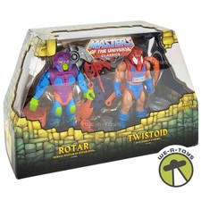 Masters of the Universe Rotar and Twistoid Action Figure Set 2014 Mattel CGP27