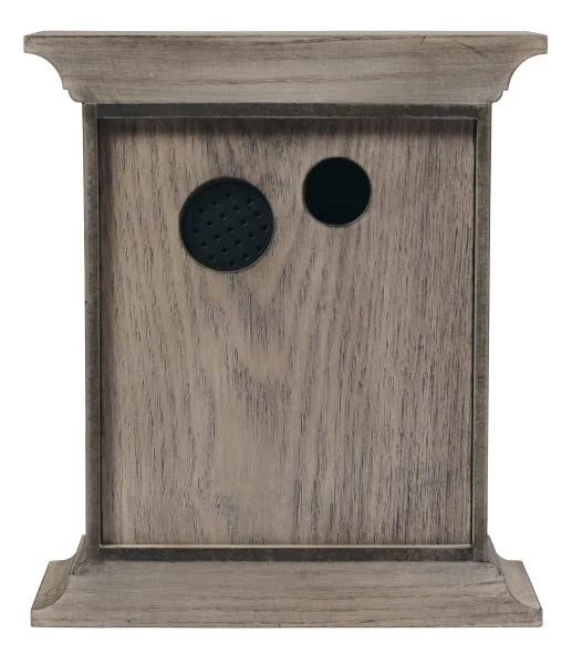 Reloj Howard Miller Priscilla Mantel, Madera Acabado Gris Marrón  Foto 4 de 4