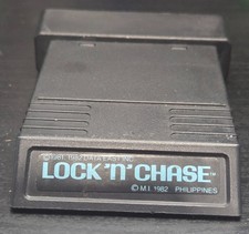 Atari 2600 LOCK 'N' CHASE Game Cartridge Tested & Working