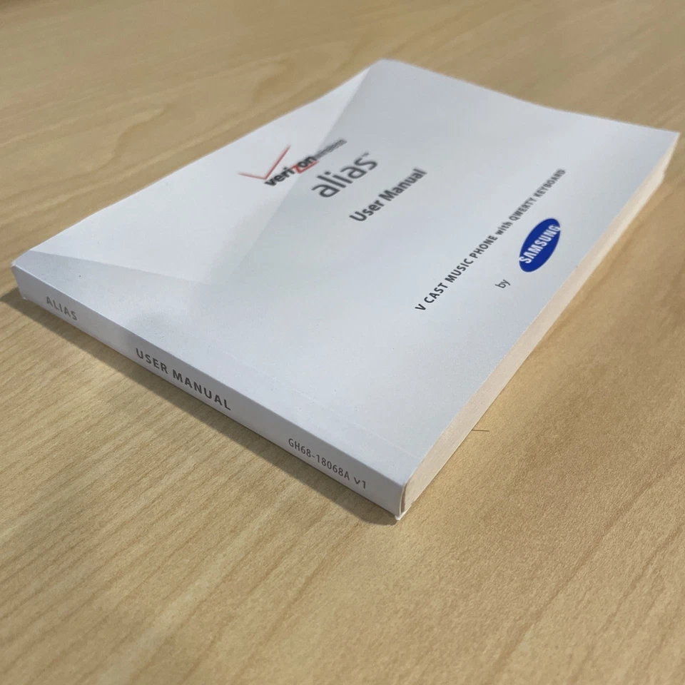 User Manual for Verizon Samsung Alias and Tips, Hints and Shortcuts Booklet - Image 4 of 4