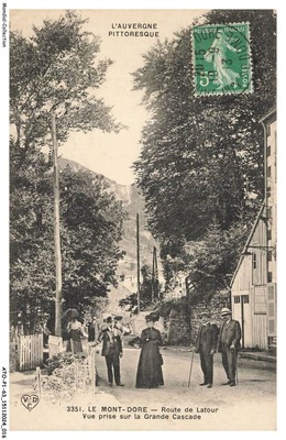 ATOP1-0009-63 - LE MONT-DORE - Route de latour - Blick auf den großen Helm