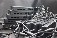 Lot of Five 5 x Dell WD19TBS Thunderbolt Docking Stations and Power Adapters