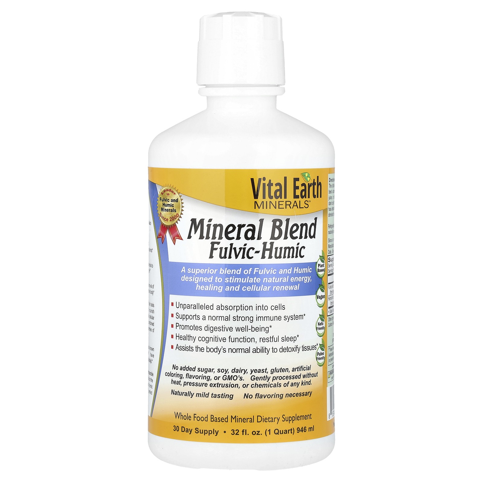 Vital Earth Minerals   Fulvic-Humic 32   946