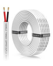 14 Gauge Marine Wire Duplex, 14 AWG Stranded PVC Marine Electrical Wire, Wate...