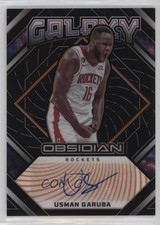 2022 Panini Obsidian Galaxy Ink Electric Etch Orange 6/50 Usman Garuba Auto ms9