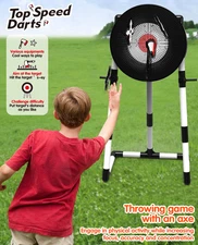 Axes Throwing Target Game, Kids Throwing Toys for Backyard Indoors Outdoors