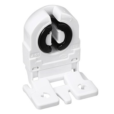 2pack 2A T8 Socket G13 Base Fluorescent Lamp Holder Light Accessory White