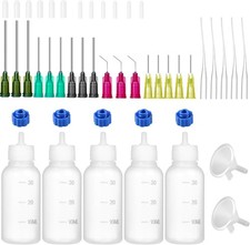 30ml Glue Precision Tip Applicator Bottle,Needle Squeeze Bottle with