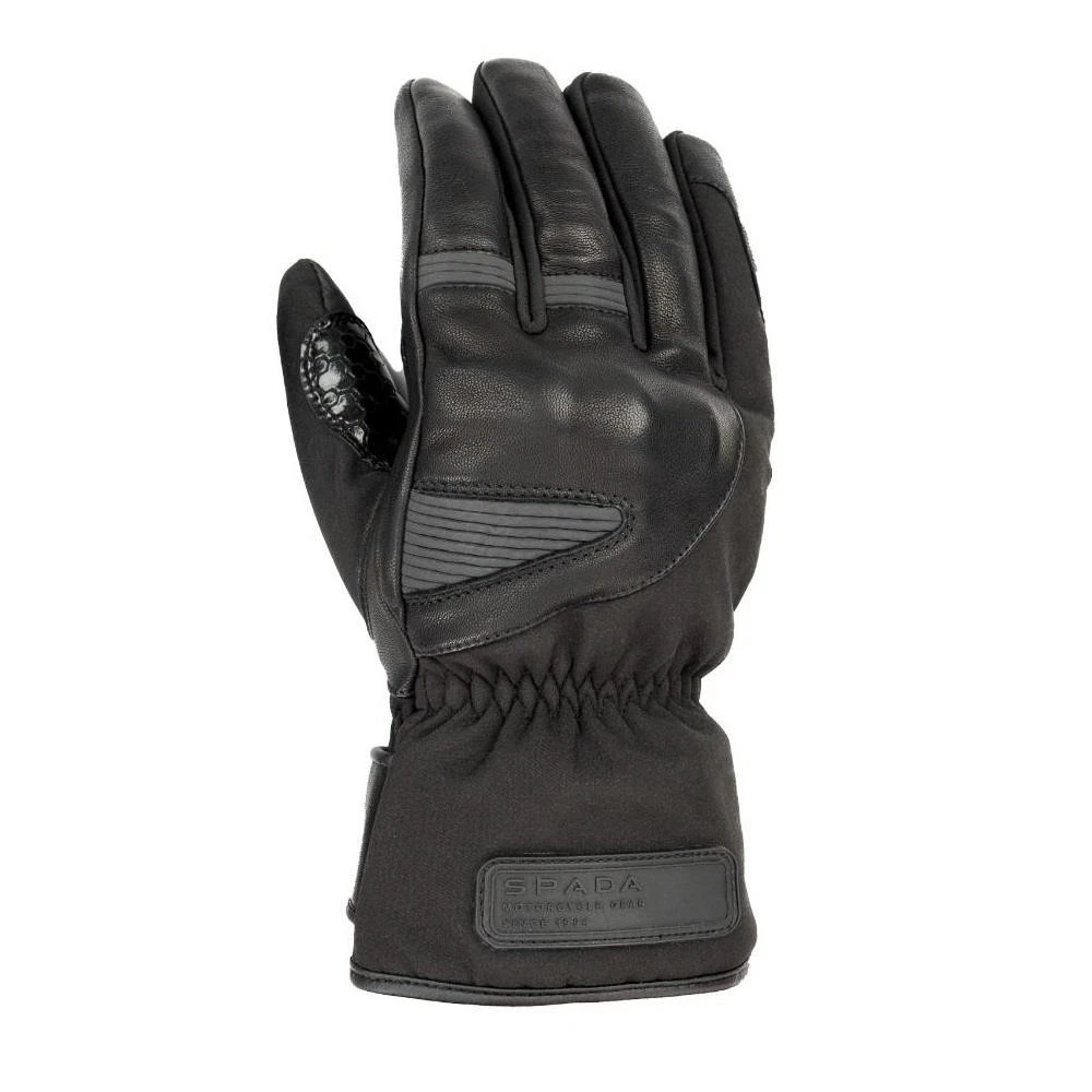 Spada Oslo Rev.2 Mens Motorcycle Gloves Thermal Waterproof Motorbike Black