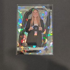 2024 Panini Prizm WNBA #148 Kate Martin Cracked Ice Rookie Variation RC LV Aces