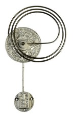 Vecchia molla a gong GUSTAV BECKER molla per movimento cassa orologio orologiaio