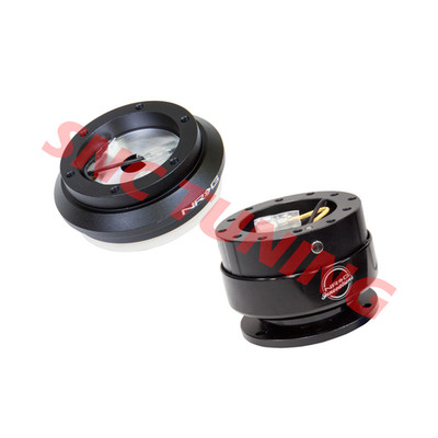 NRG Black Quick Release Hub Steering Wheel Adapter Kit for 99-04 Honda Odyssey