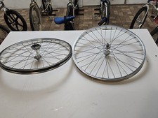 1980s Araya 7x Wheels Campagnolo Record Hubs 24 X 1.75 Old School Bmx Gt Se Rl