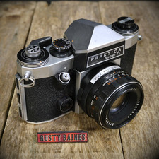 Praktica Super TL 35mm Film Camera & 50mm F1.8 M42 Bokeh Prime Lens