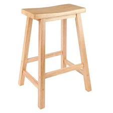 Winsome Satori Saddle Seat Counter Stool 24 in