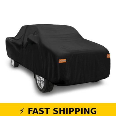 Unique Bargains Tacoma Truck Cover - Black 6.1 Feet Bed Protection