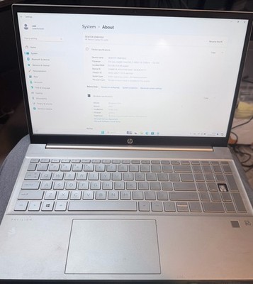 HP PAVILION 15T-EG100 | INTEL CORE I7-1195G7 2.90GHZ | 256GB SSD