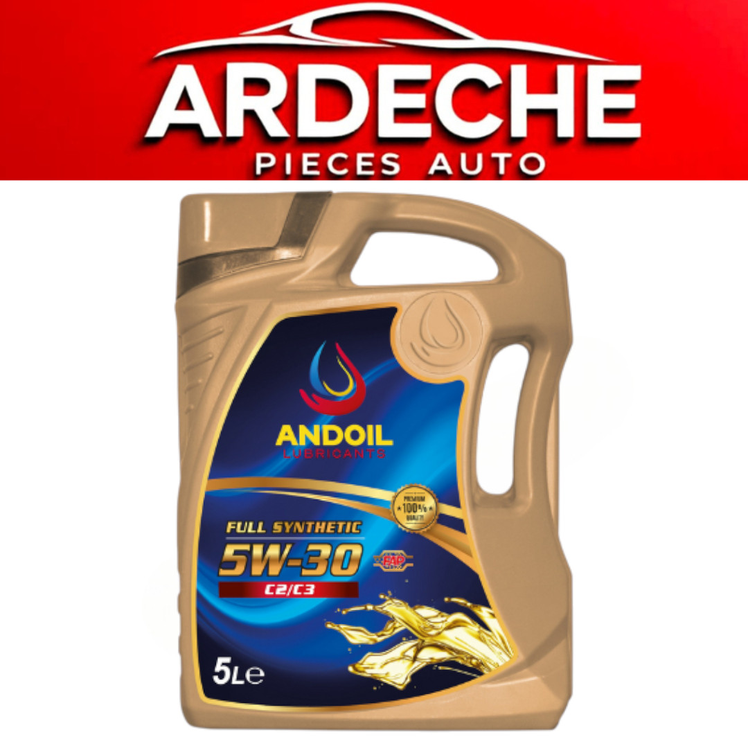 Huile moteur 5W30 ACEA C2 C3 lubrifiant premium 5 litres pour berline Mercedes