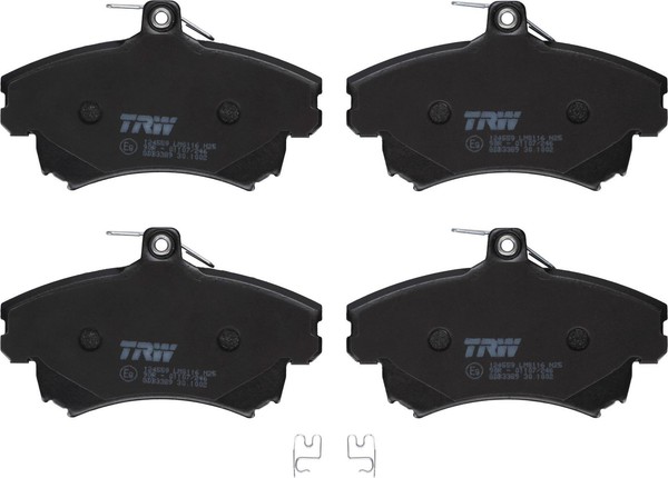 TRW BremsbelÄGe Bremsbelagsatz Vorne FüR Mitsubishi Colt 6 CZC 6 Smart Forfour-image