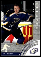 2001-02 SPx #59 Keith Tkachuk St. Louis Blues Hockey Card