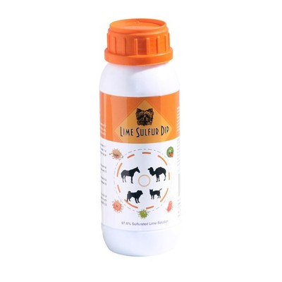 Lime Sulfur Dip   Concentrated Antimicrobial & Antiparasitic Solution for Itc...