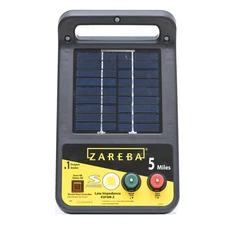 ESP5M-Z Solar Powered Electric Fence Charger - 5 Mile Lightning Electric Fenc...